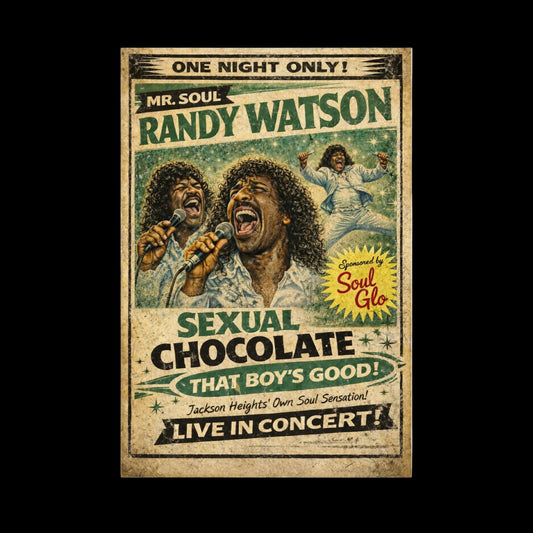 Sexual Chocolate Retro Magazine Ad Poster – Vintage Soul Comedy Print