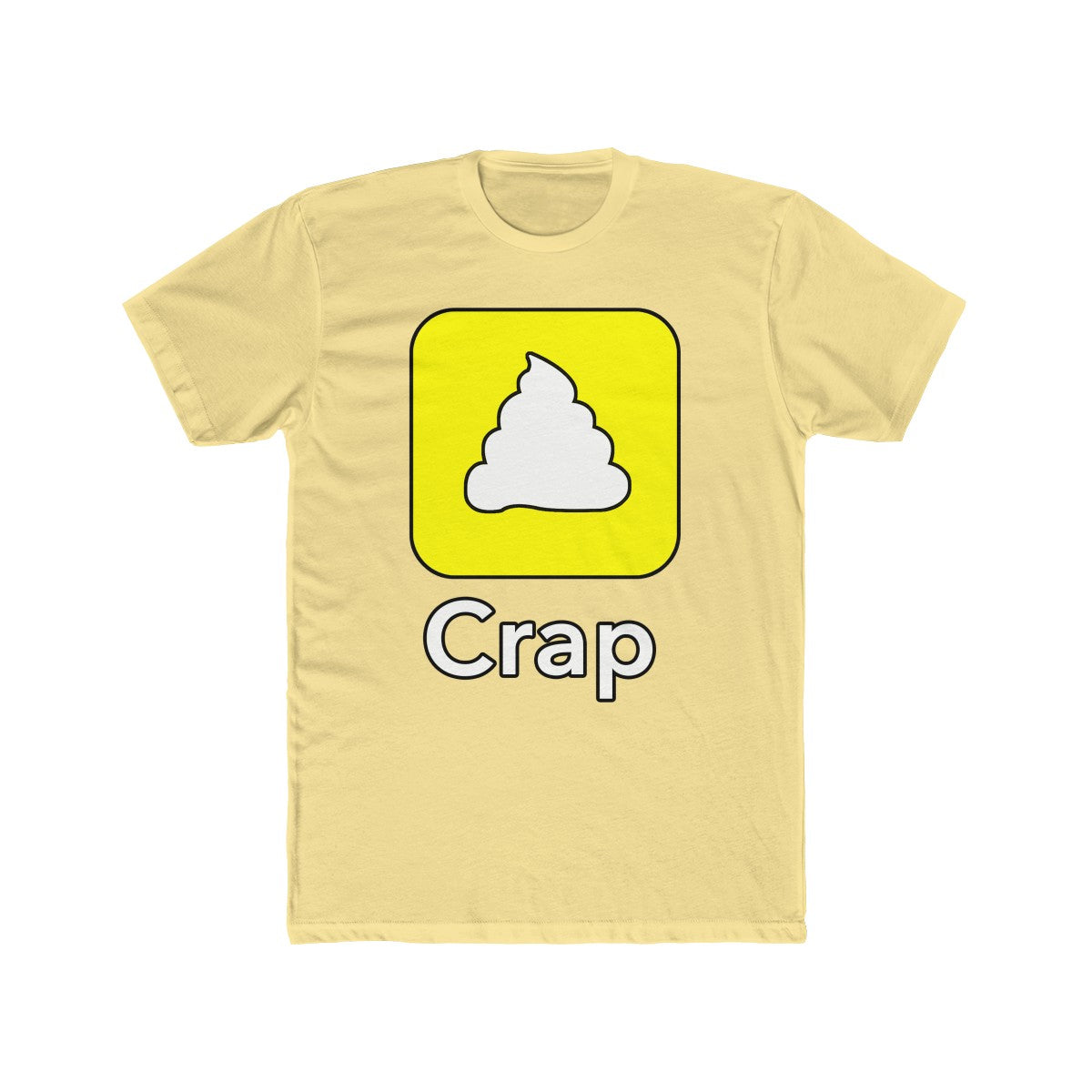 Crap Snapchat Logo Tee