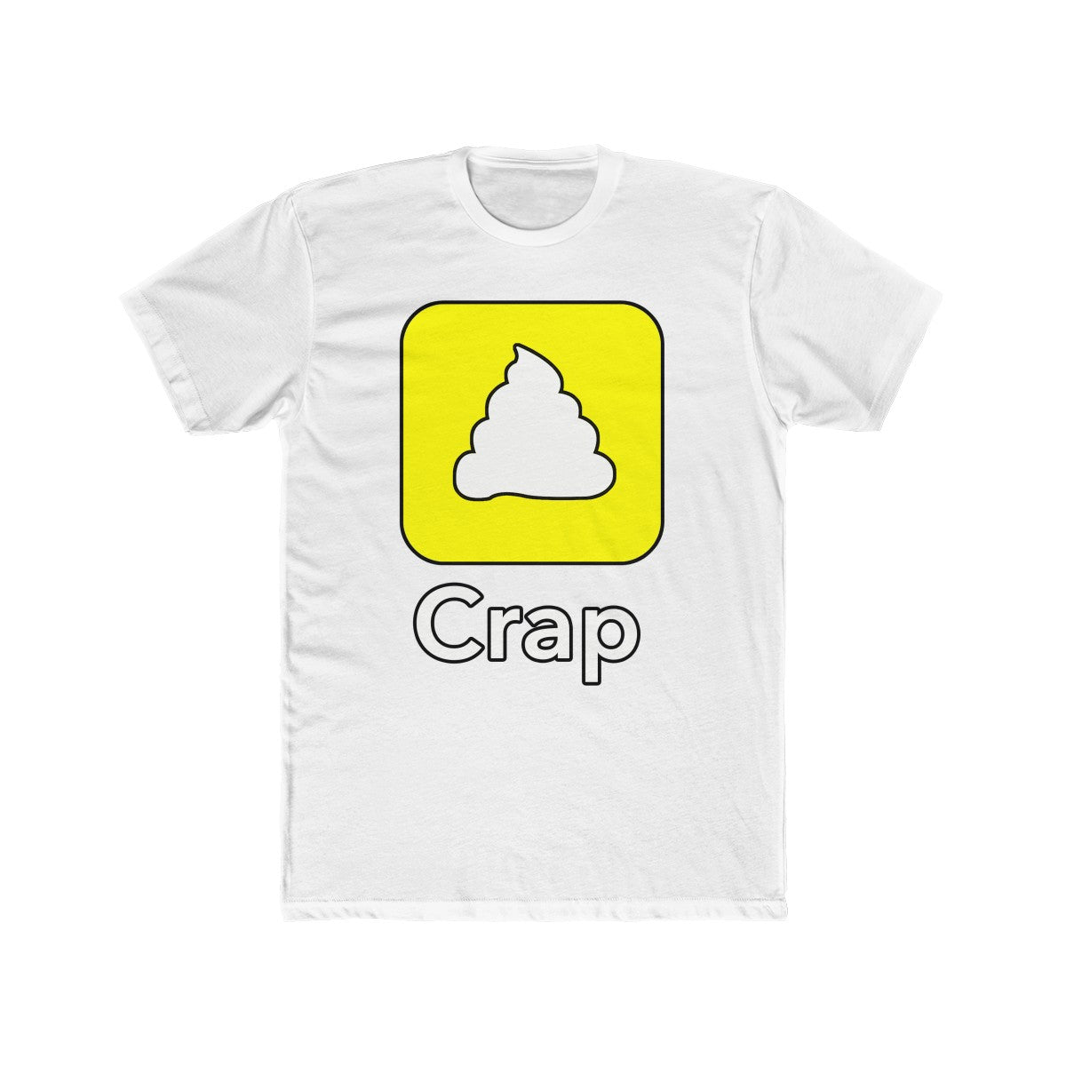 Crap Snapchat Logo Tee