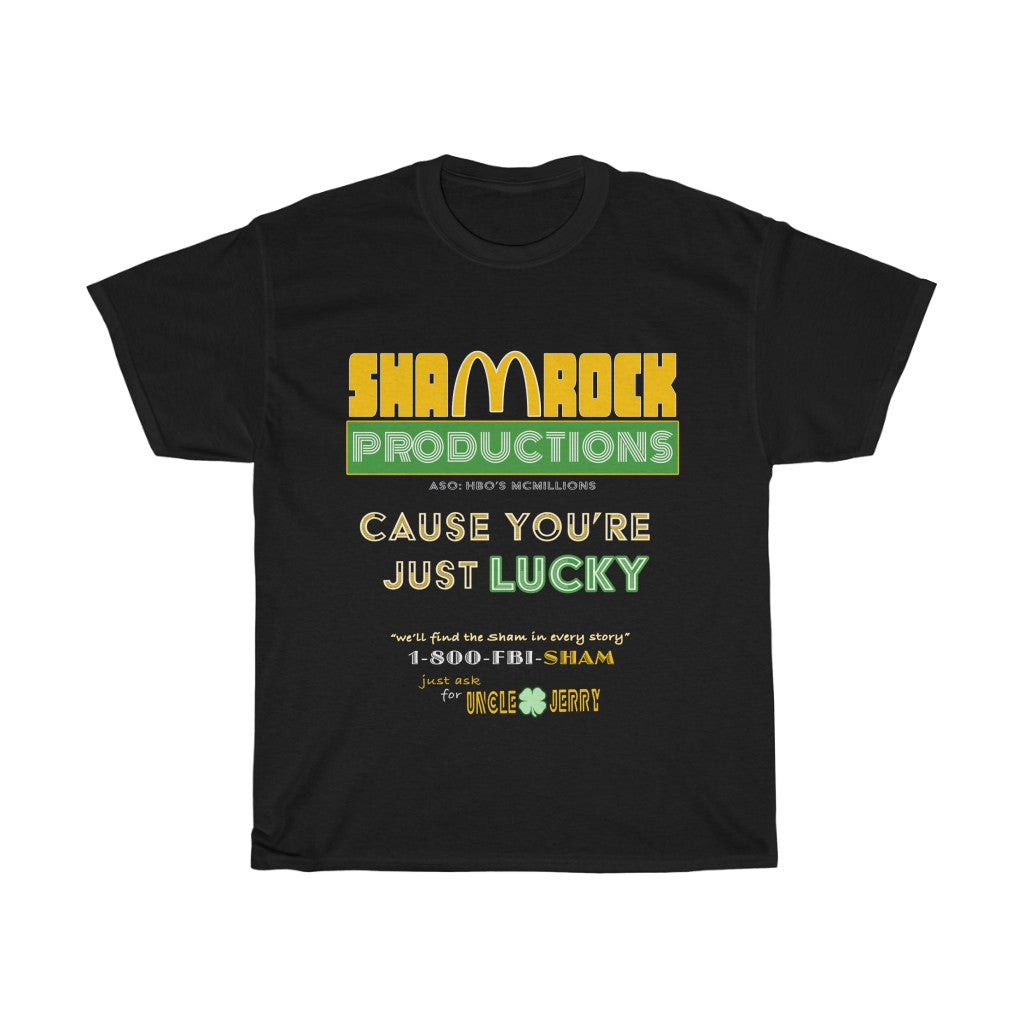 Shamrock Productions HBO's Mcmillions Monopoly Game Fraud Paddy's Day T-Shirt