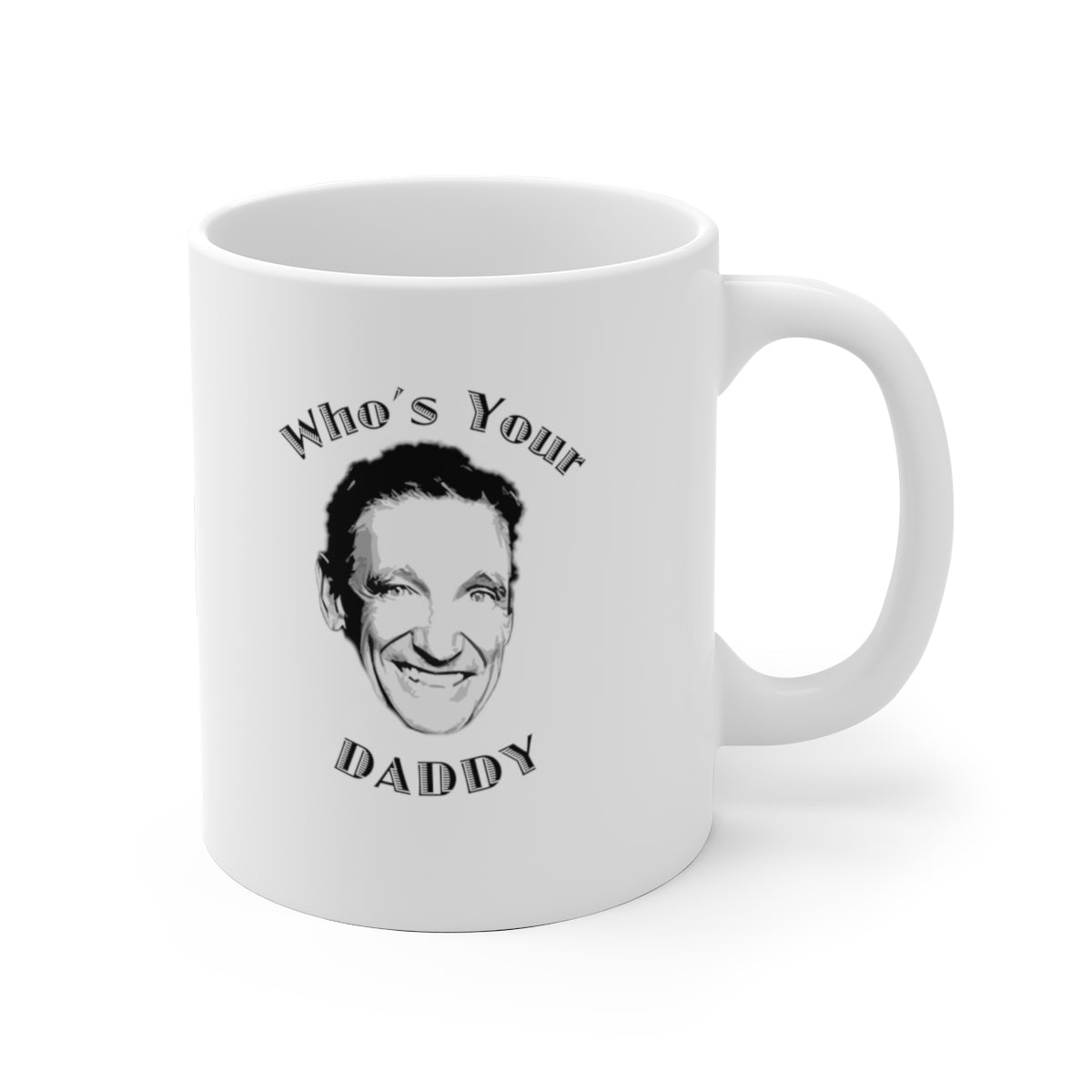Who's Your Daddy Maury Povich Face Parody Mug