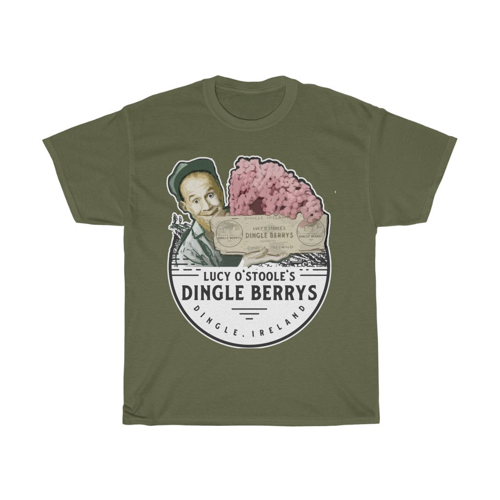 The Dingleberry Farmer George Dingle Ireland Berries Paddy's Day Hilarious T-Shirt