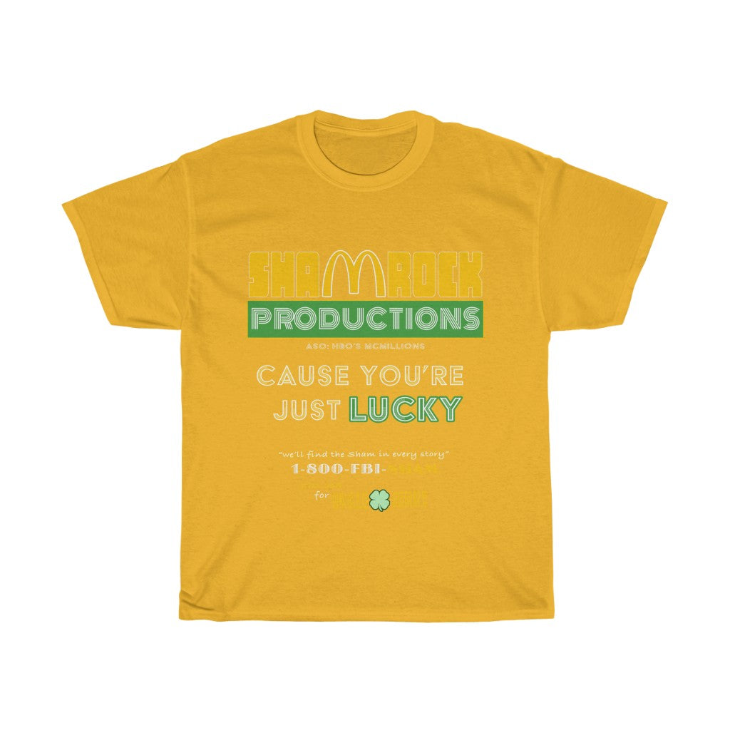 Shamrock Productions HBO's Mcmillions Monopoly Game Fraud Paddy's Day T-Shirt