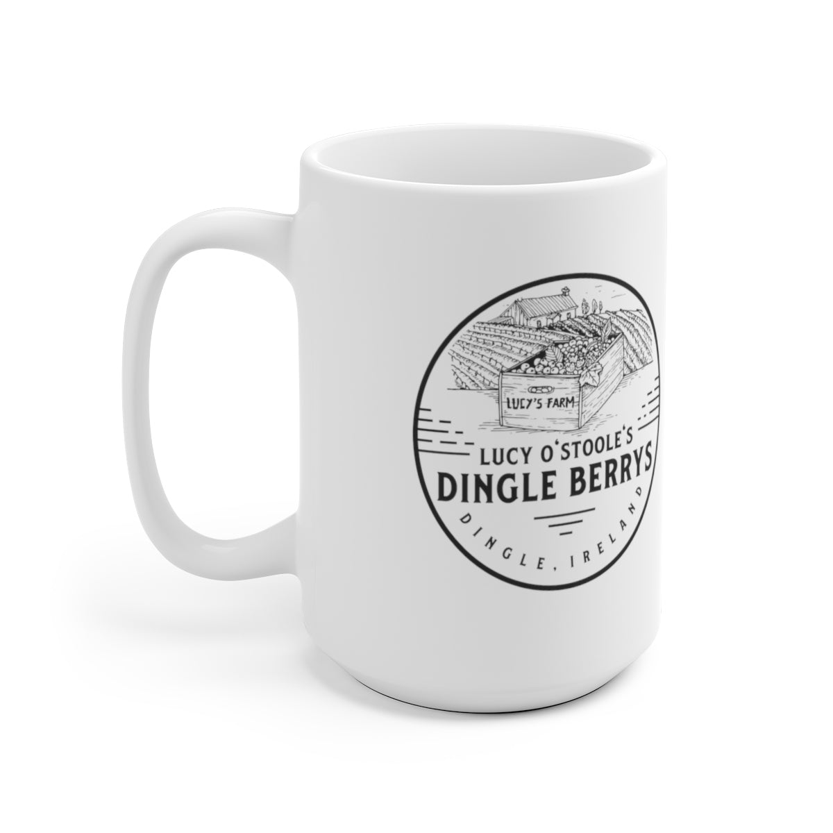 Dingle Ireland Funny Irish Lucy O'Stoole's Dingleberry Mug
