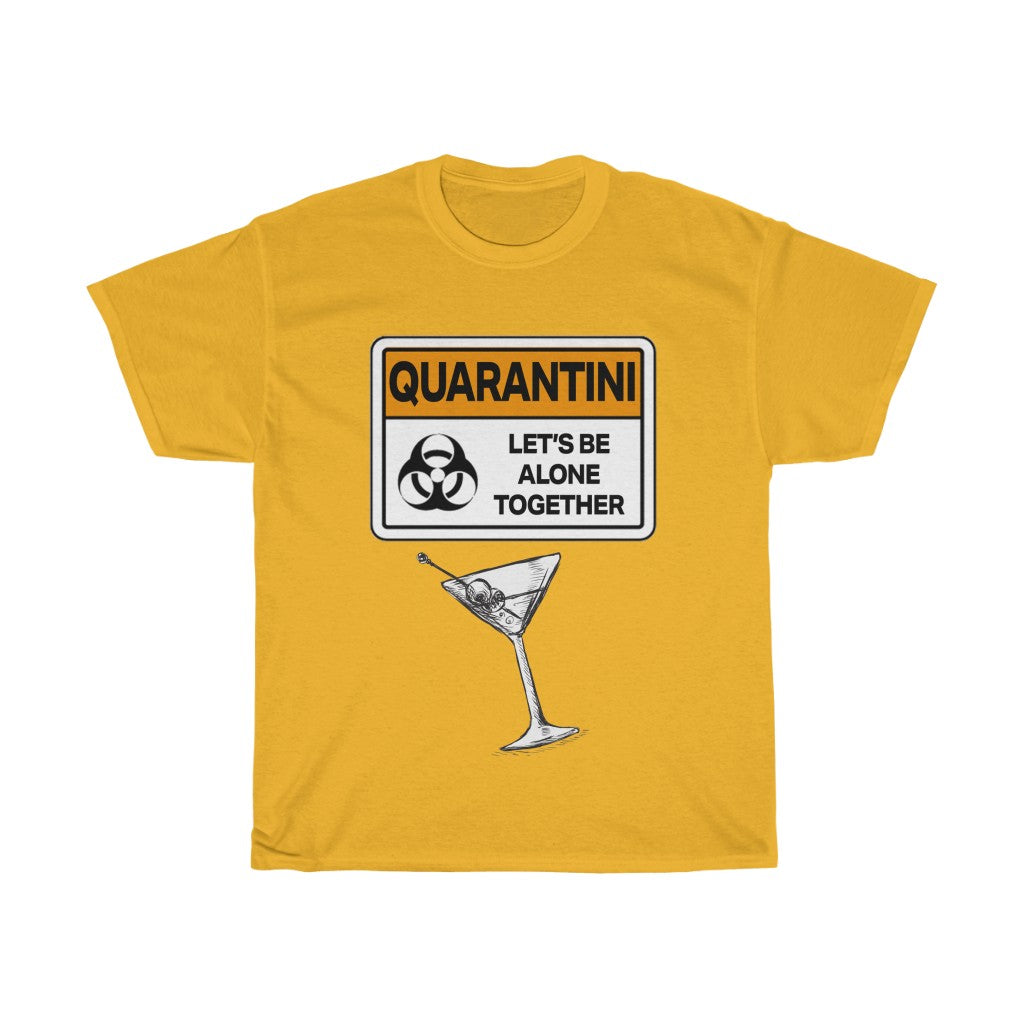 The Quarantini Coronavirus Quarantine COVID-19 Funny T-Shirt